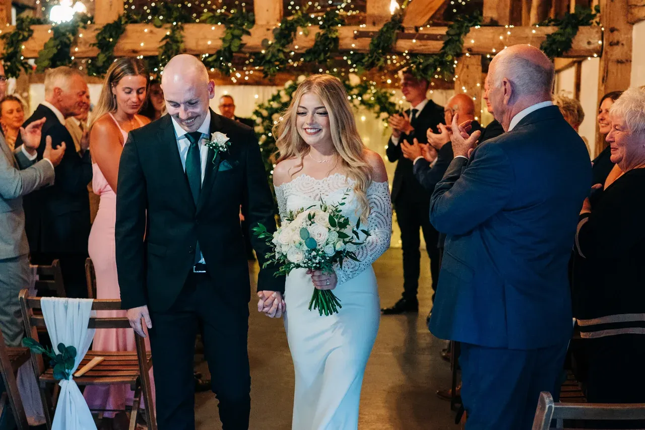 The Apple Barn, ceremony at The BarnYard