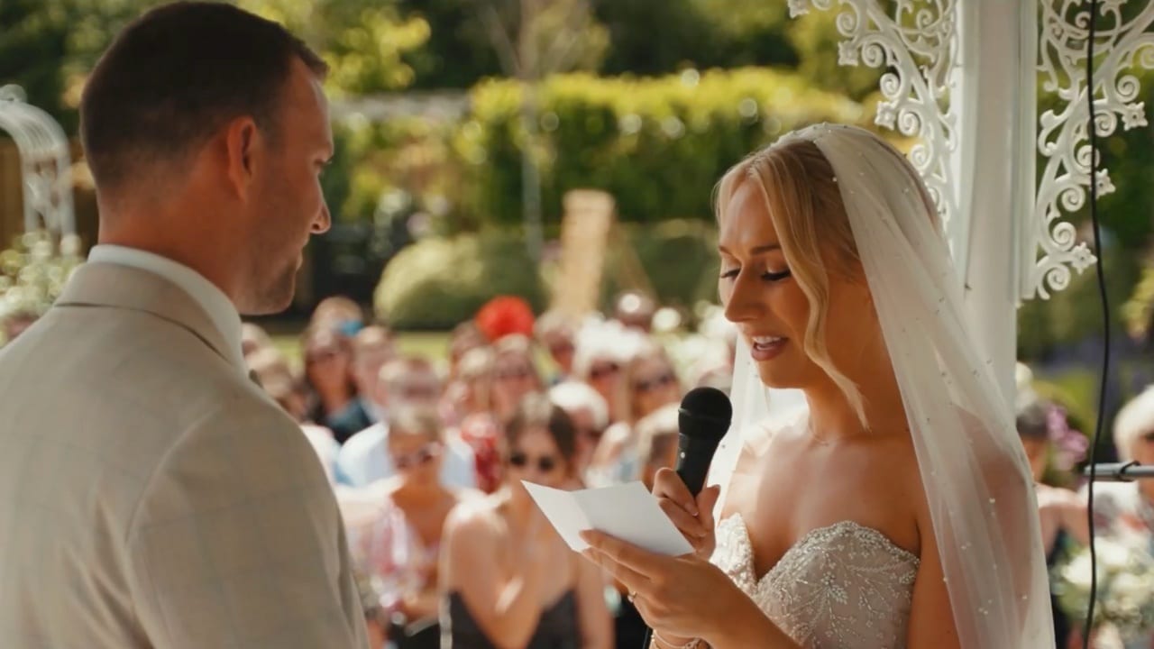 Exchanging vows